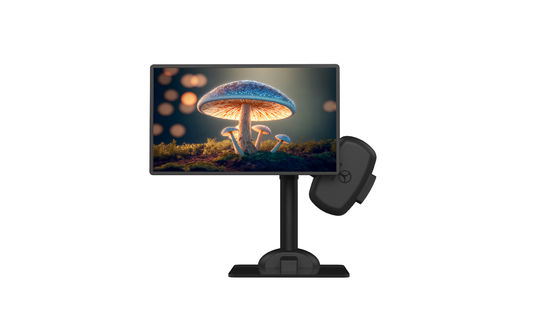 Het elektrische Laptop en Monitortribunewartel het Opheffen Automatisch Roteren