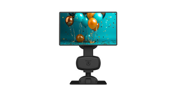 Zwarte kleur nektherapieapparaat van laptop lcd arm beugel monitor montage