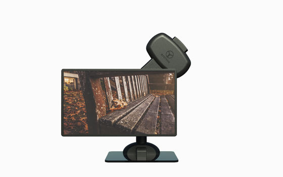 185mm Verstelbare hoogte 20mm/min Lifting Rotating Monitor Laotop Mount Arm Stand Om nekpijn te voorkomen