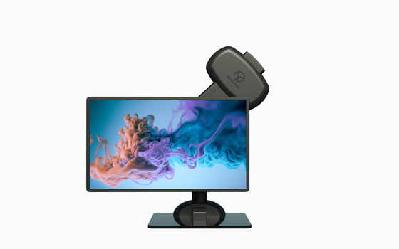 Elektrische Lifting Roterende Monitor Screen Mount Stand Om de nek stijfheid te verlichten