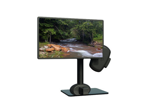 Elektrische roterende pc-monitor montagebeugel om stijfheid van de nek te verlichten