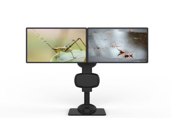 Elektrische Lifting Rotating Dual Screen Bracket voor Neck Pain Relief