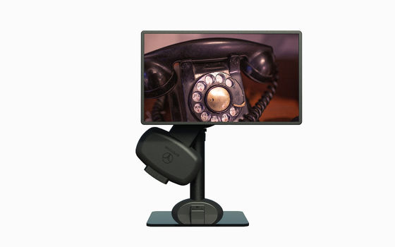 Automatische opheffing roterende monitor montage stand om de nek stijfheid te verlichten